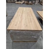 Eiken paneel doorgaande lamel 20 mm